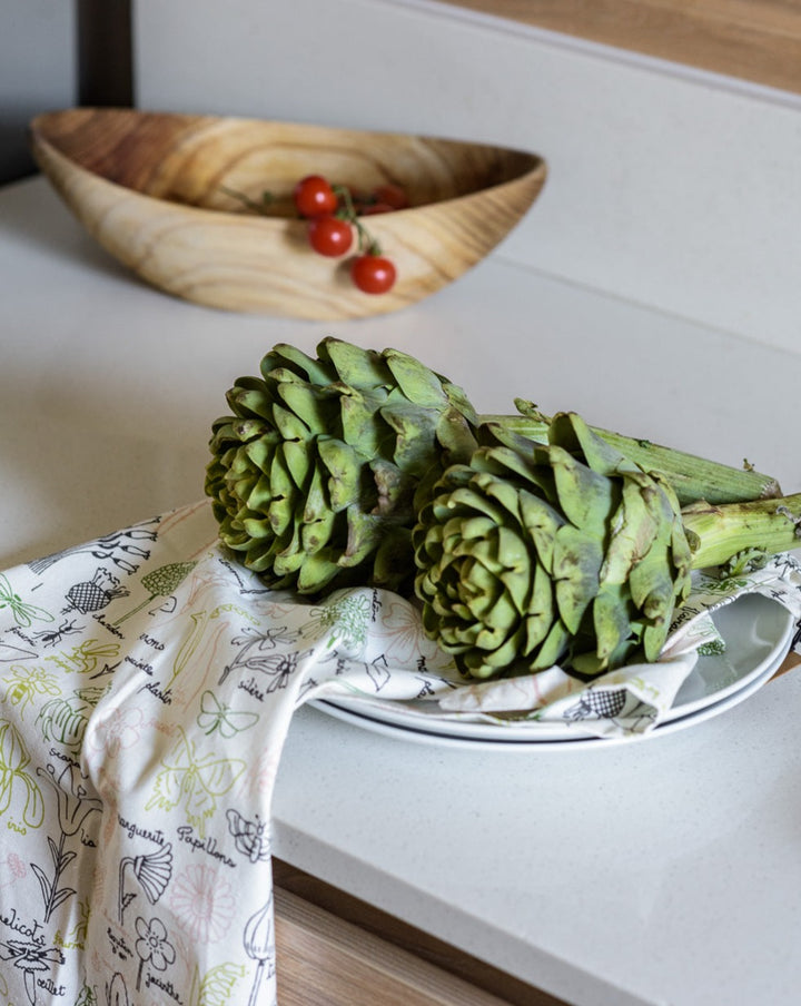 Paño de Cocina Jardín