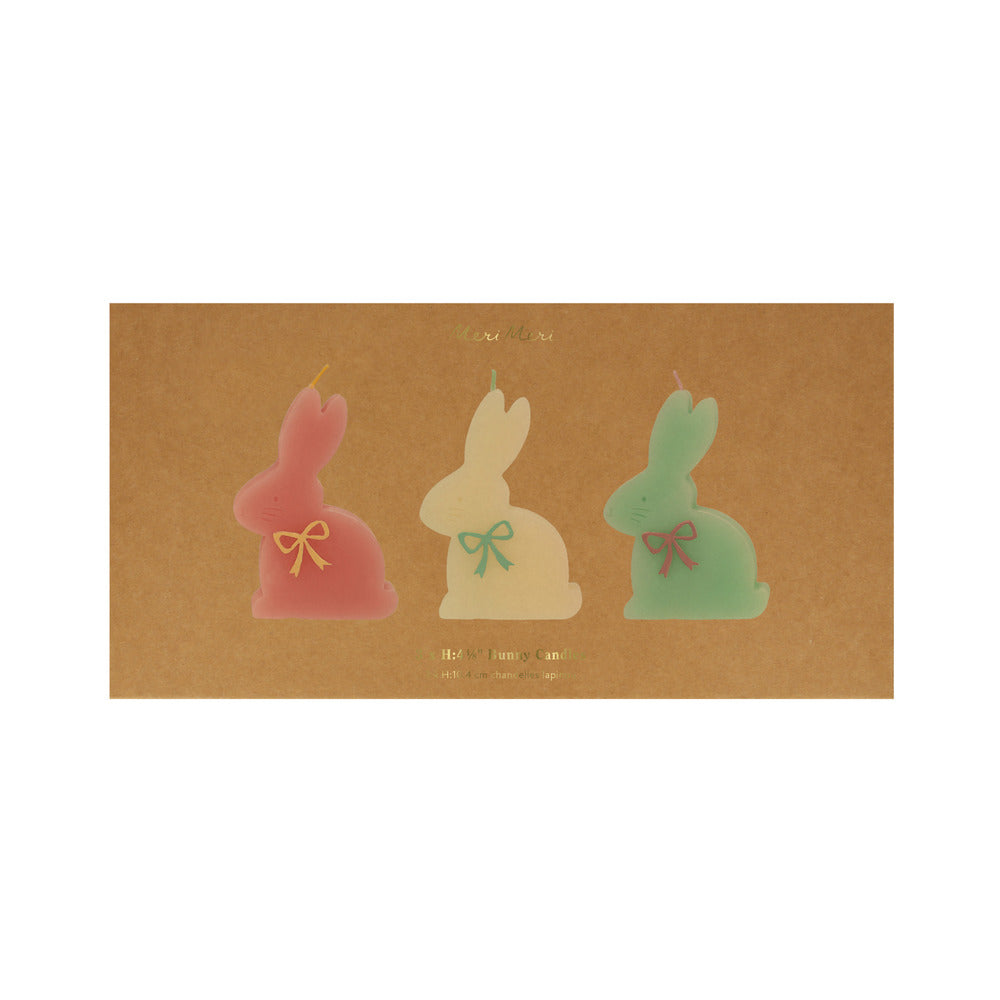 Velas de Mesa con forma de Conejo