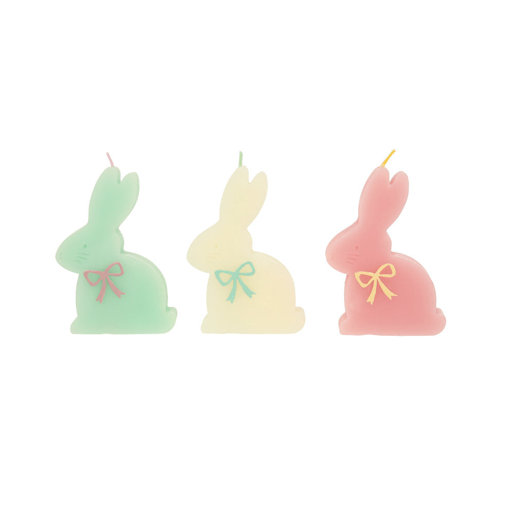 Velas de Mesa con forma de Conejo