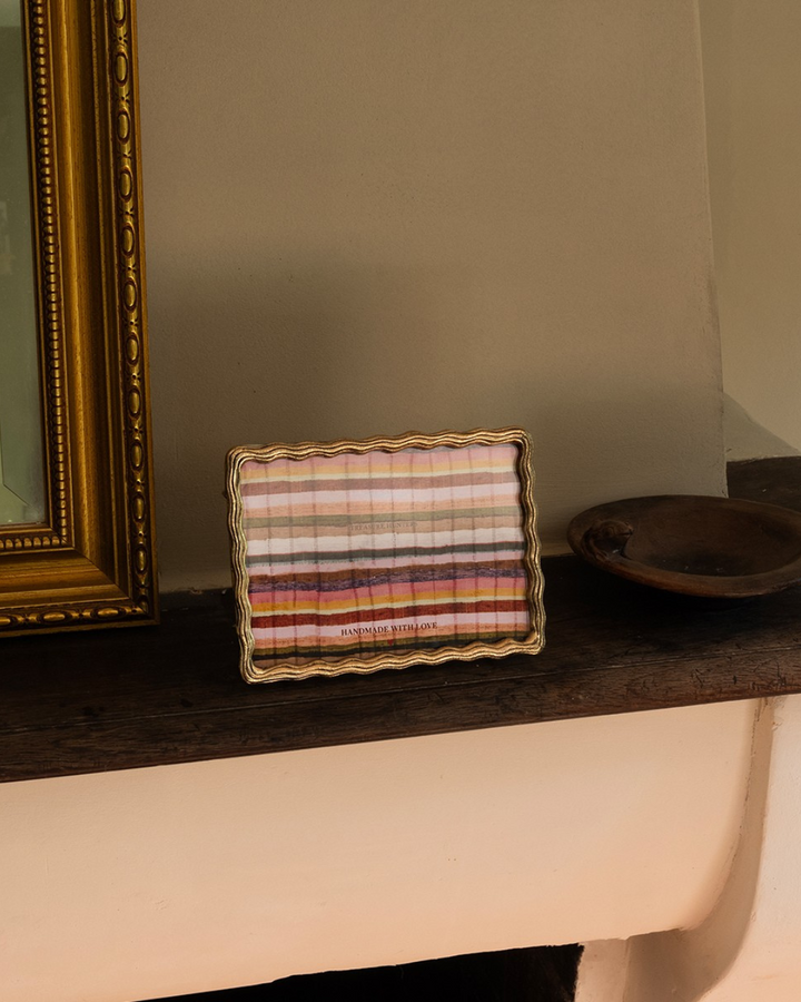 Marco de Fotos Bronce Wavy 10x15