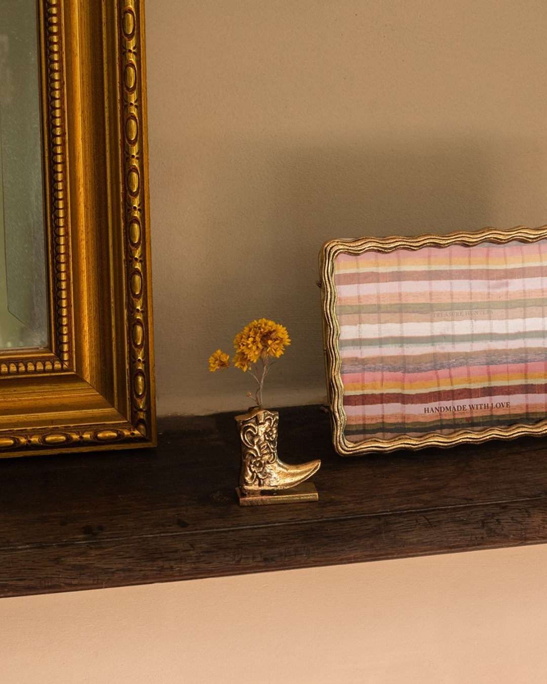 Marco de Fotos Bronce Wavy 10x15