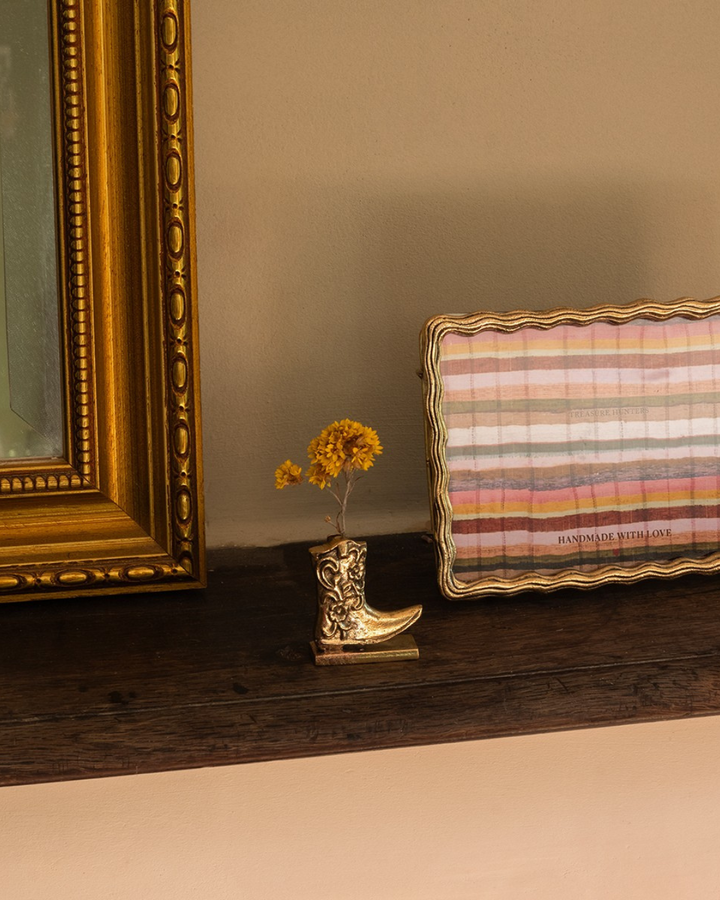 Marco de Fotos Bronce Wavy 10x15