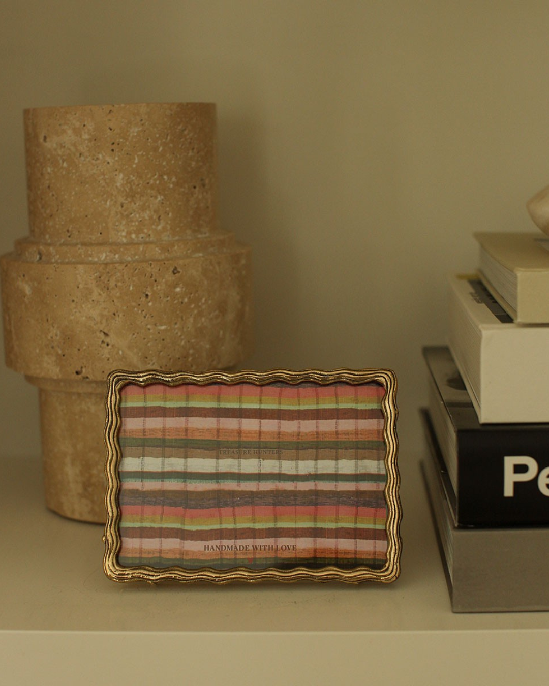 Marco de Fotos Bronce Wavy 10x15