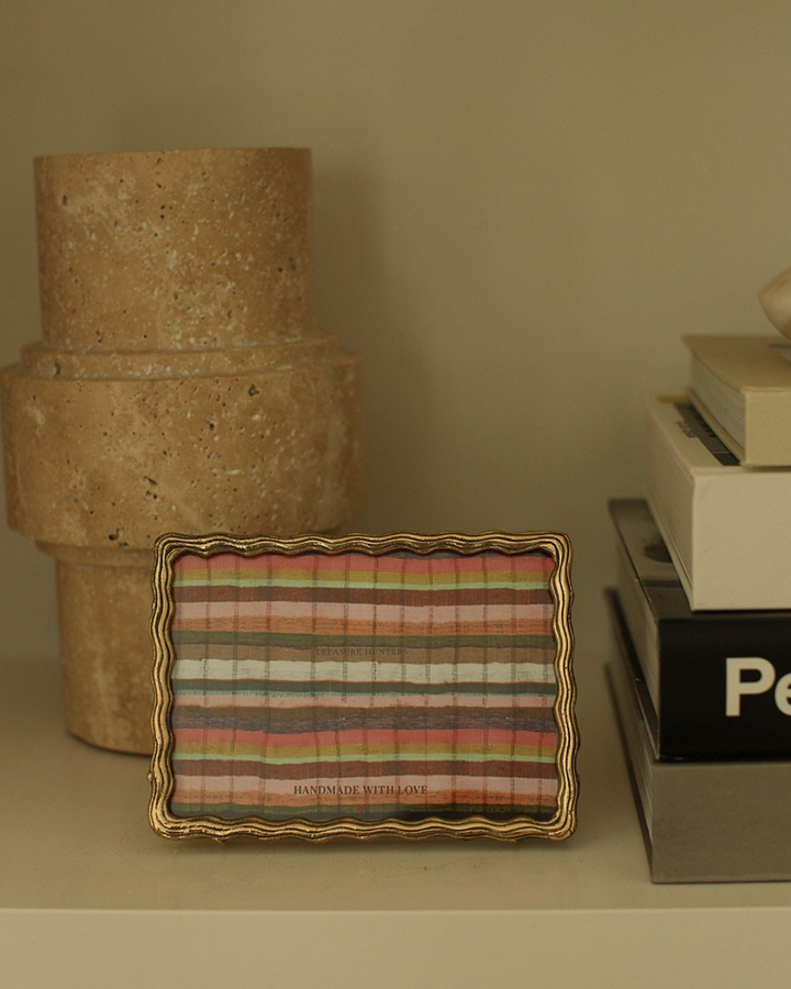 Marco de Fotos Bronce Wavy 10x15