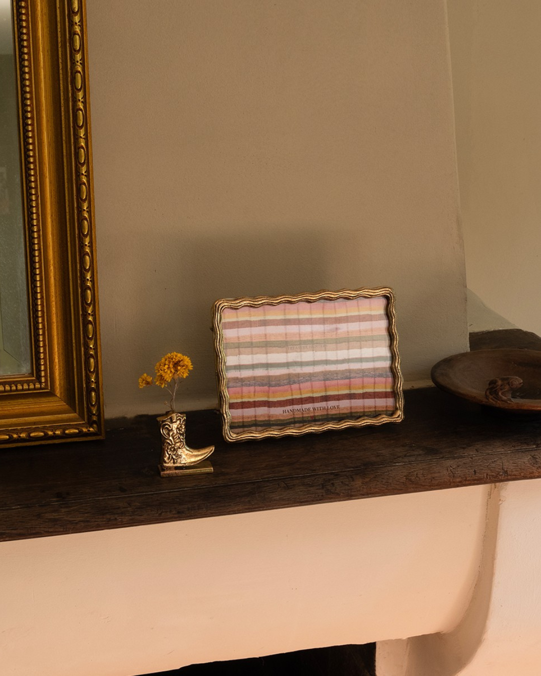 Marco de Fotos Bronce Wavy 10x15