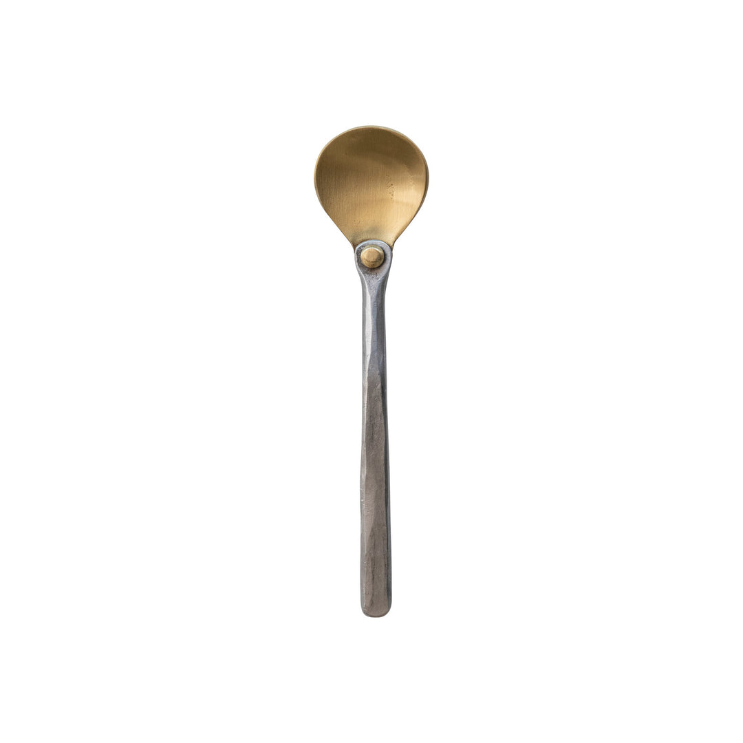 Cuchara Martillada Bronce & Aluminio Pequeña