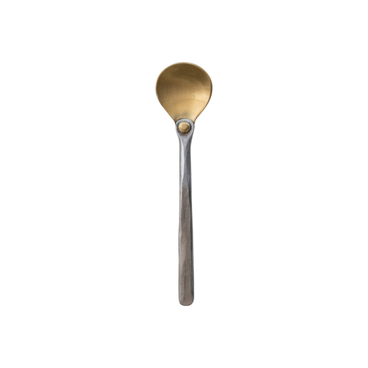 Cuchara Martillada Bronce & Aluminio Pequeña