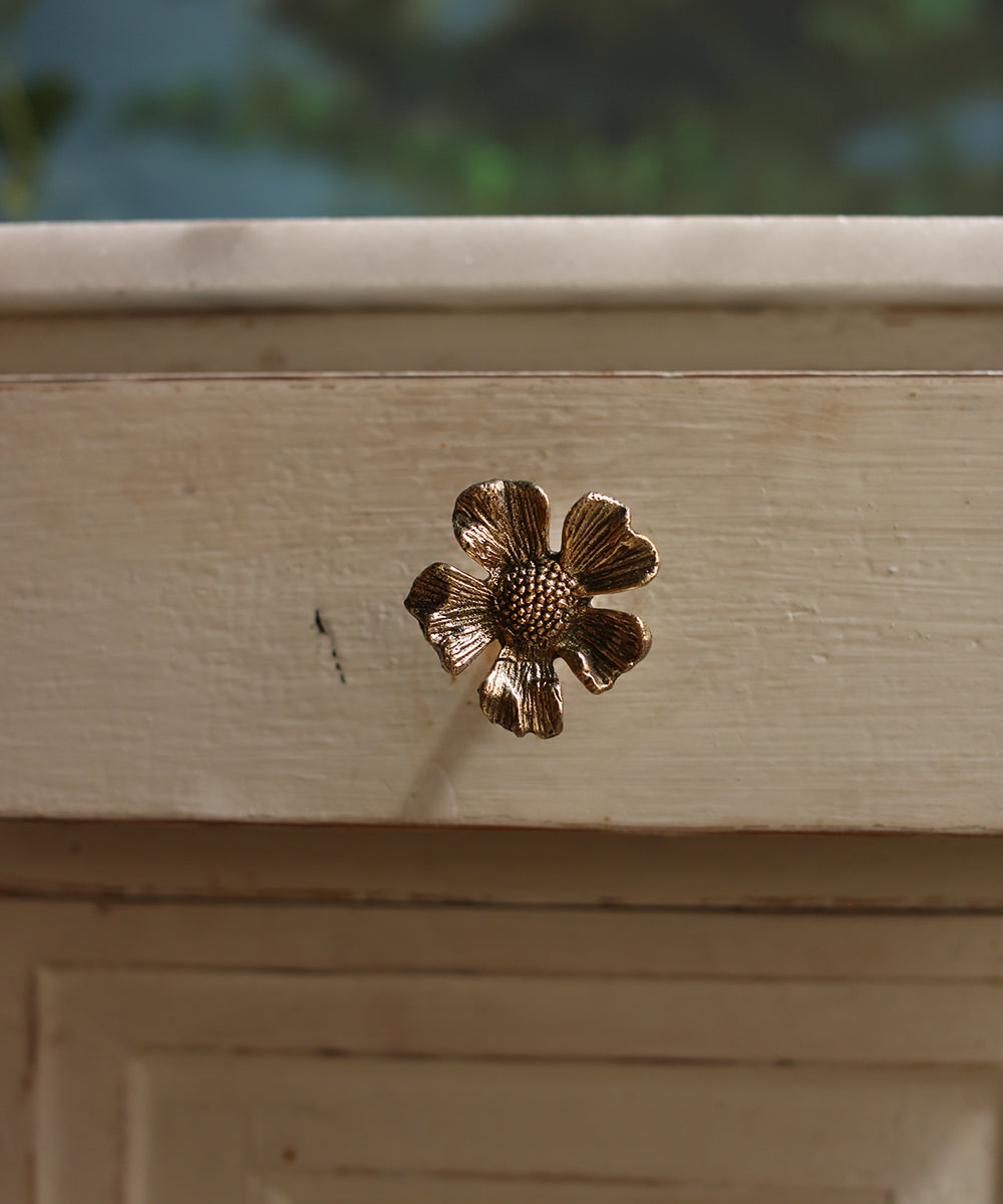 Tirador Bronce Flor Cherry Blossom