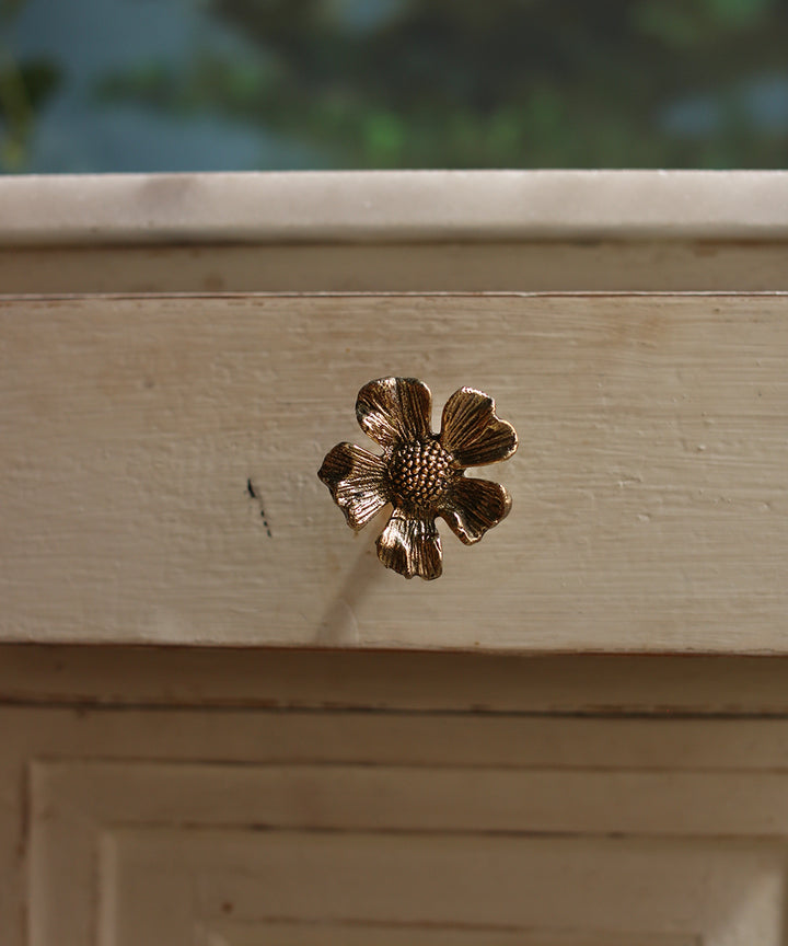 Tirador Bronce Flor Cherry Blossom