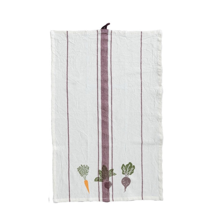 Paño de Cocina Estampado Verduras