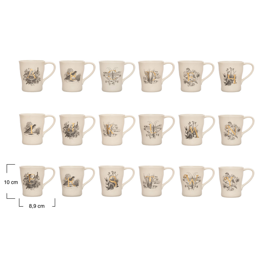 Taza Letras Gold