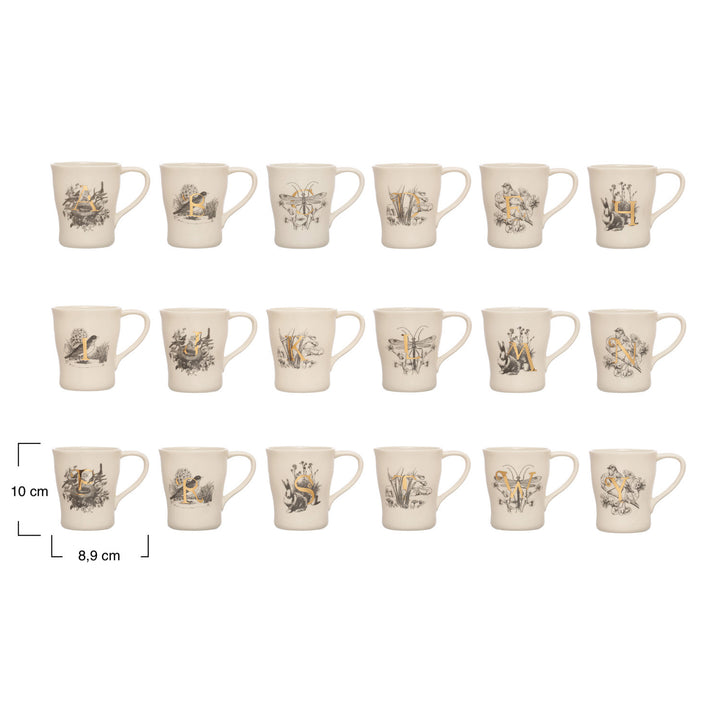 Taza Letras Gold