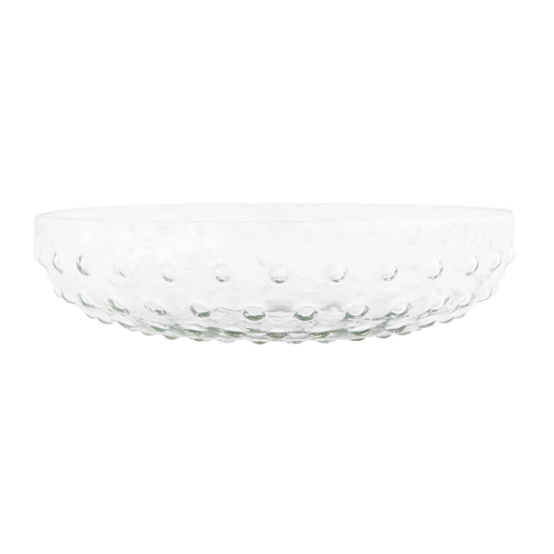 Bowl Bajo Hobnail Vidrio con Puntos