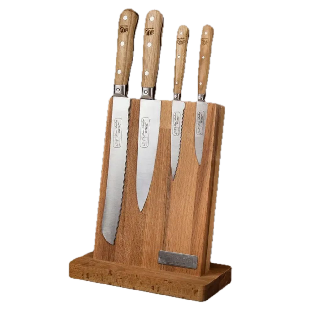 Bloque 4 Cuchillos de Cocina Laguiole