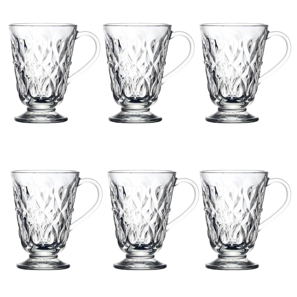 Set 6 Mug Lyonnais 260ml - La Rochere