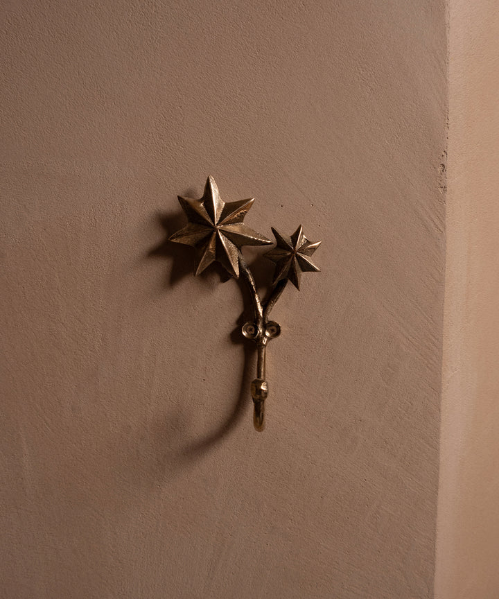 Percha Dorada Estrellas