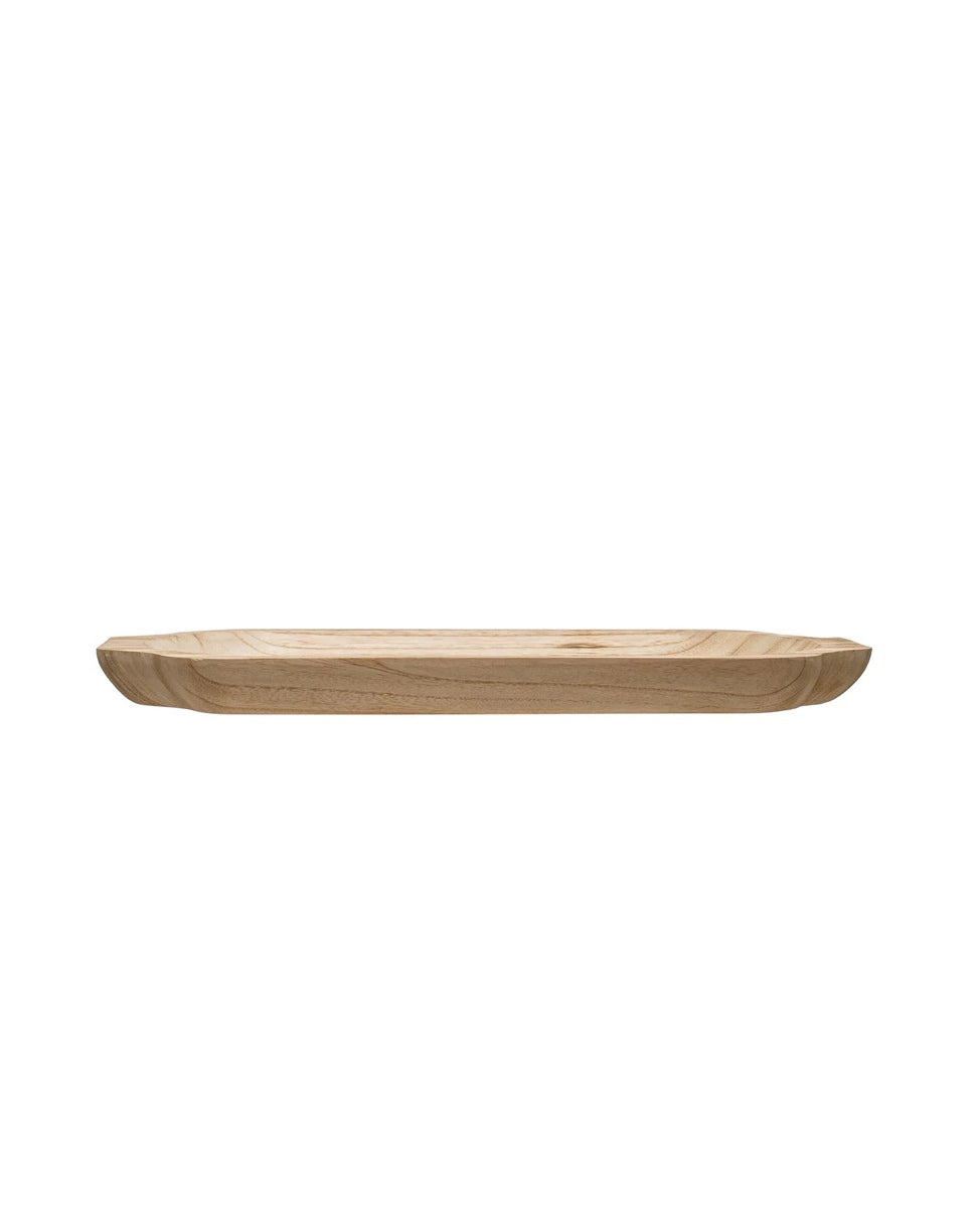Bandeja de Madera Natural