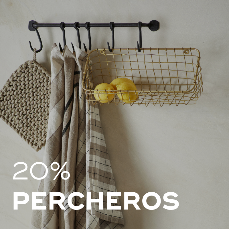 20% - Percheros