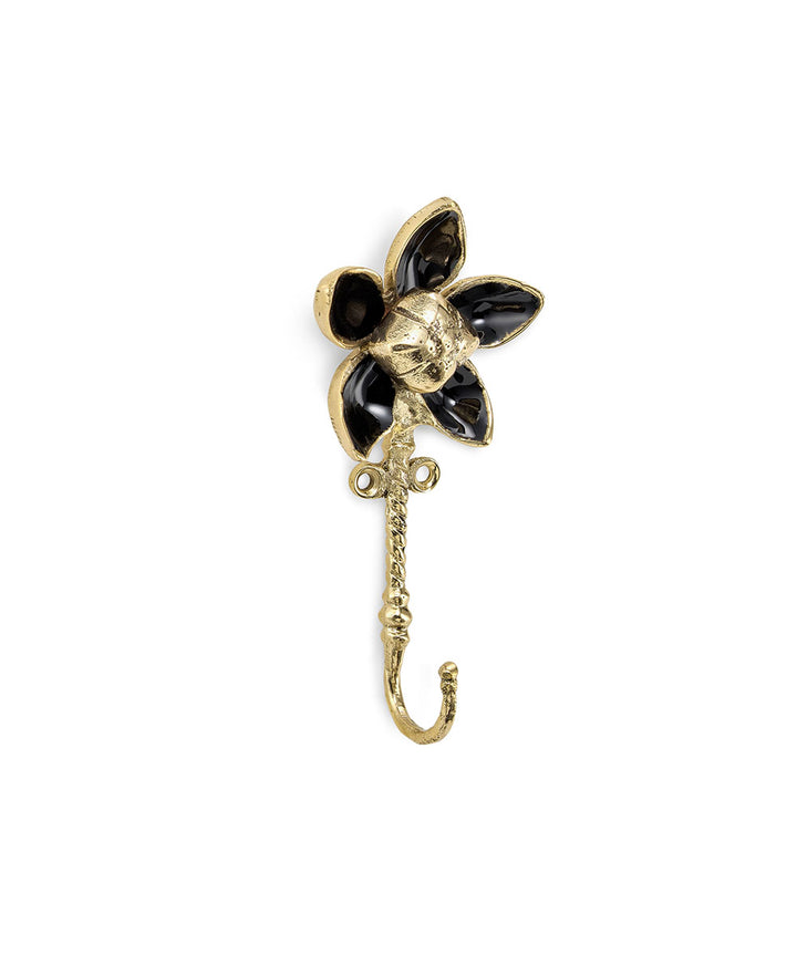 Percha Flor Liv Negro