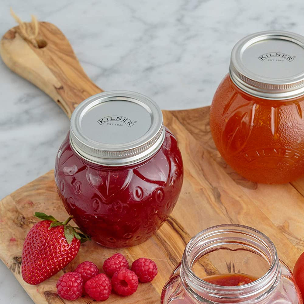 Frasco Mermelada Frutilla 400 ml Kilner