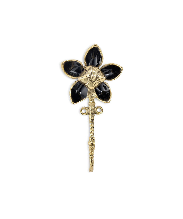 Percha Flor Liv Negro