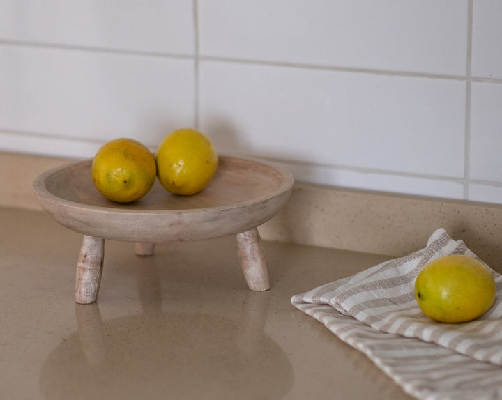 Pedestal de madera Clara