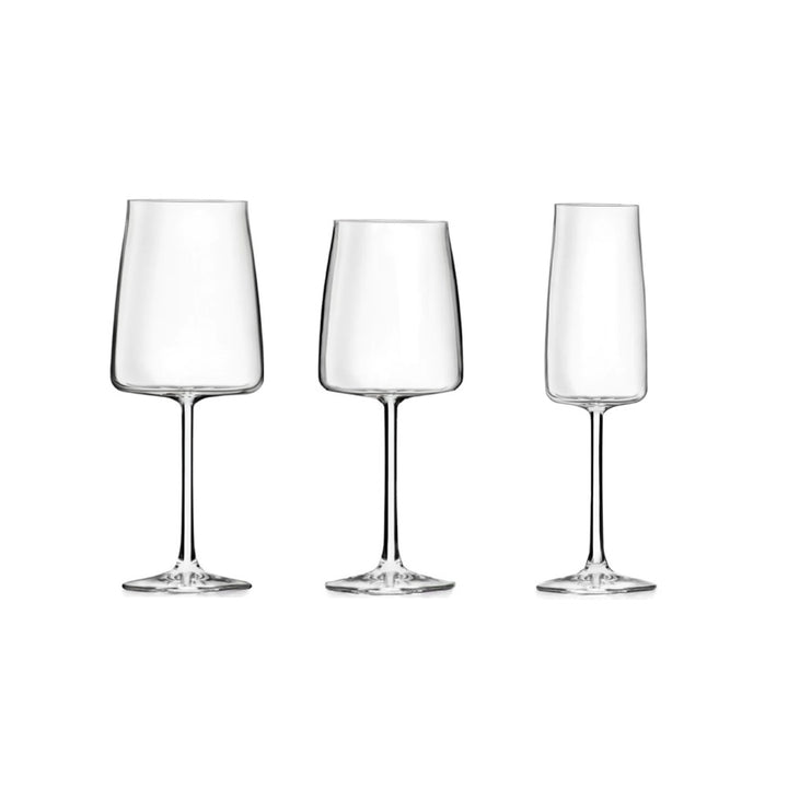 Set 18 Copas Essential RCR - Tinto, Blanco y Champagne
