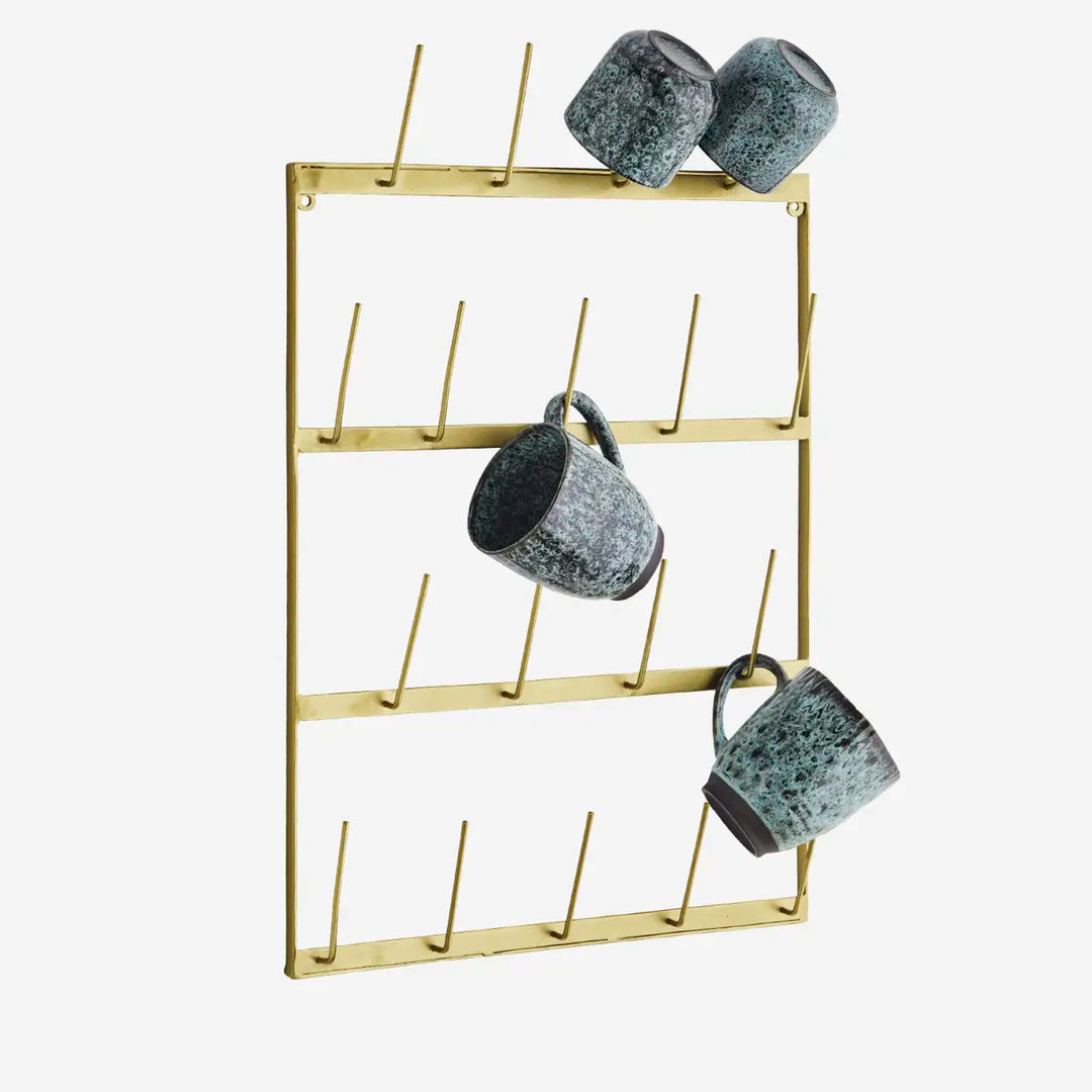 Porta Tazas Metálico de Pared, 2 colores