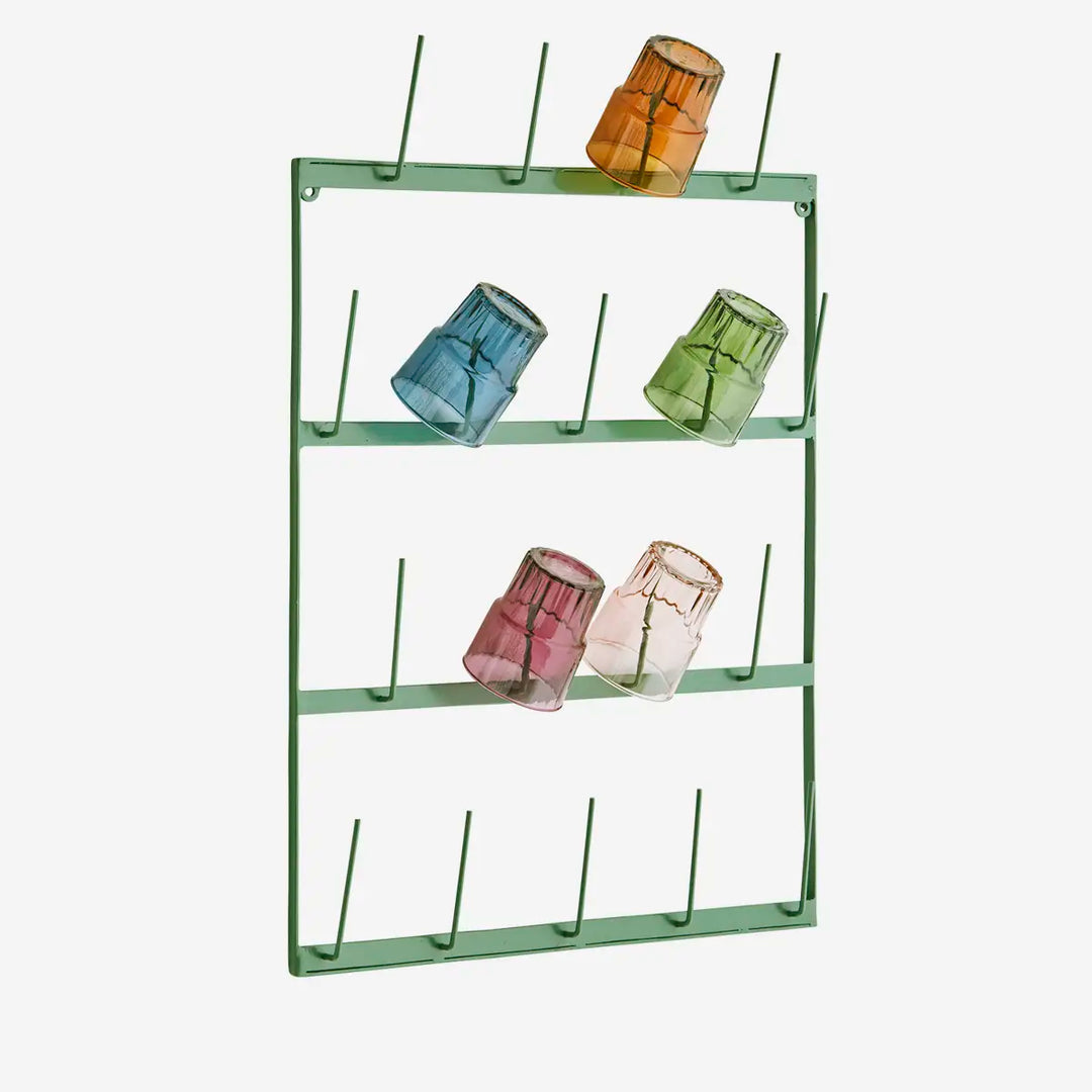 Porta Tazas Metálico de Pared, 2 colores