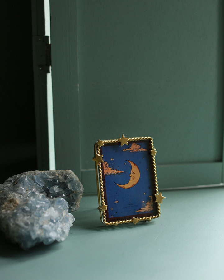 Marco de Fotos Bronce Estrellas Pequeño
