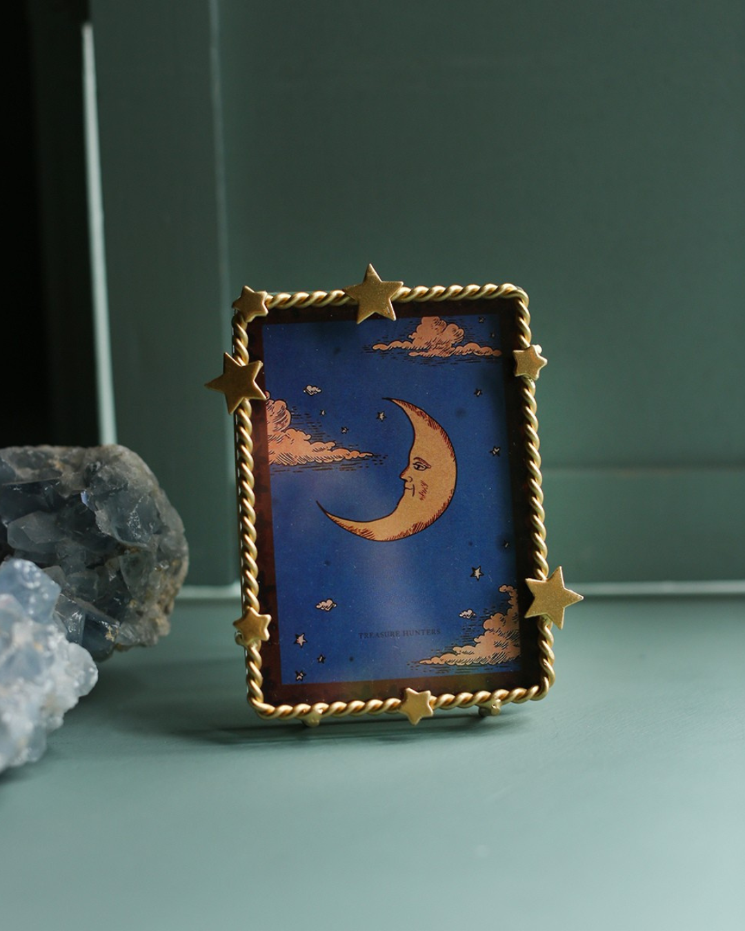 Marco de Fotos Bronce Estrellas Pequeño