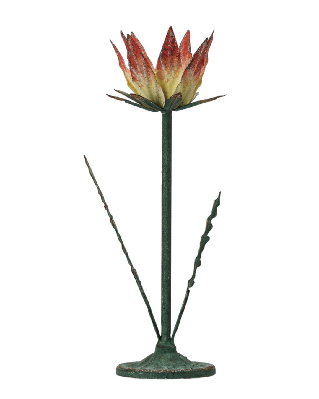 Portavelas de Metal Flor, 3 estilos y 2 tamaños