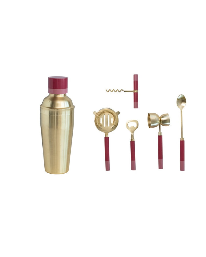 Set de Bar Gold & Pink