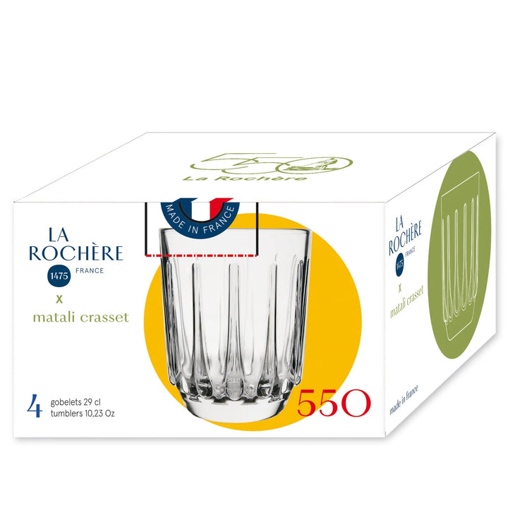 Set de 4 vasos Anniversary 550 – La Rochere