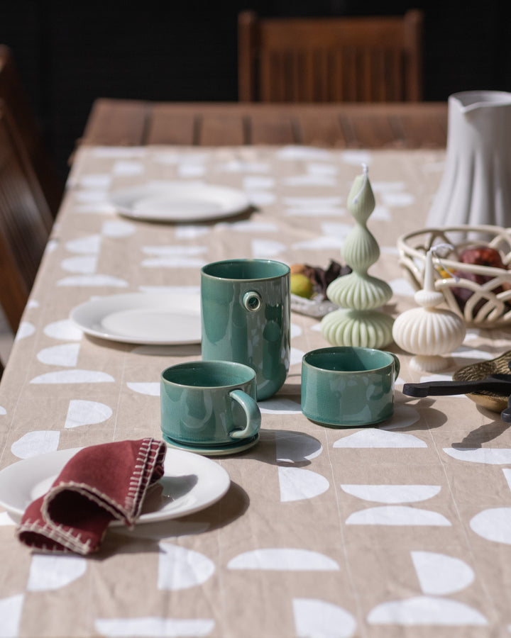 Set Tetera Cerámica Aqua con Tazas