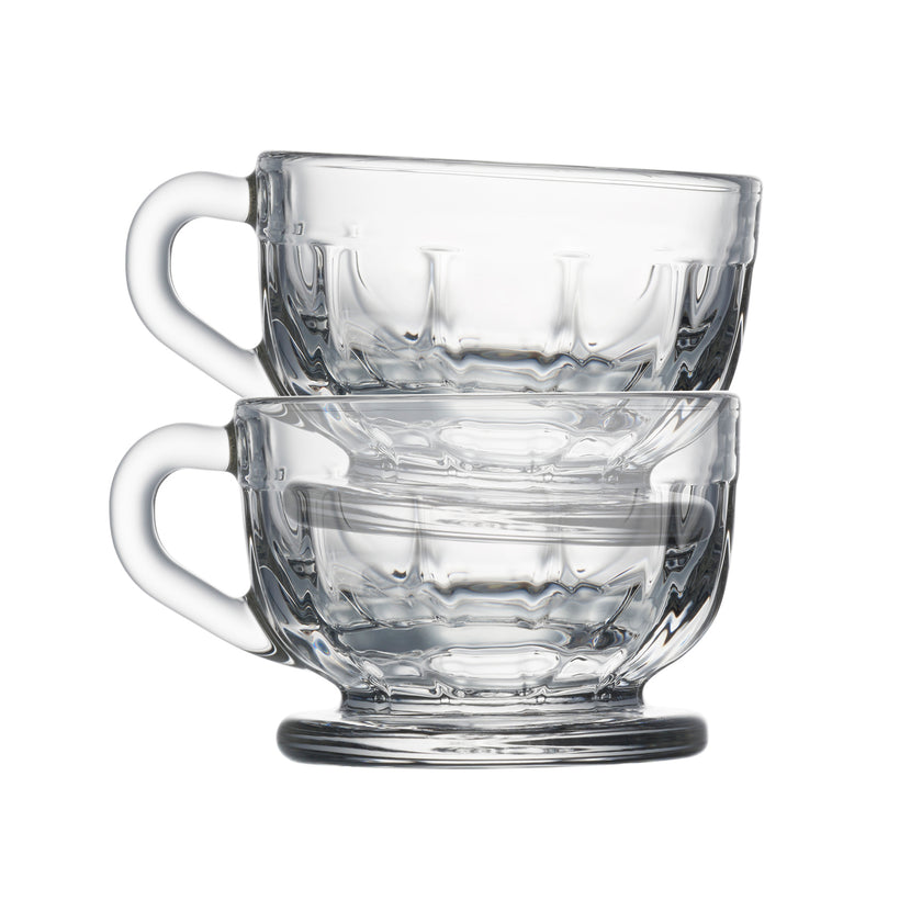 Set 6 Tazas Expresso Flore  - La Rochere