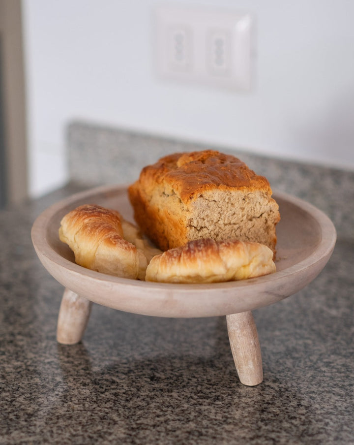 Pedestal de madera Clara
