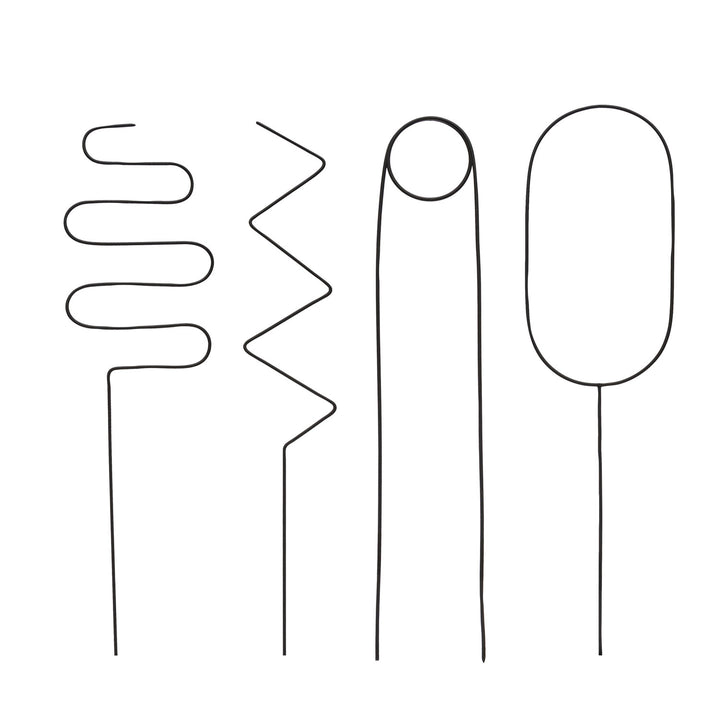 Set de 4 Tutores geométricos para plantas trepadoras