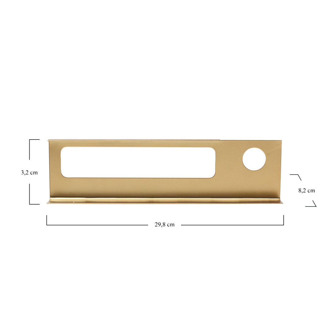 Rack Porta Dispensador y Toalla
