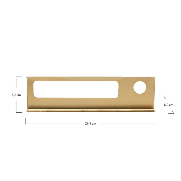 Rack Porta Dispensador y Toalla