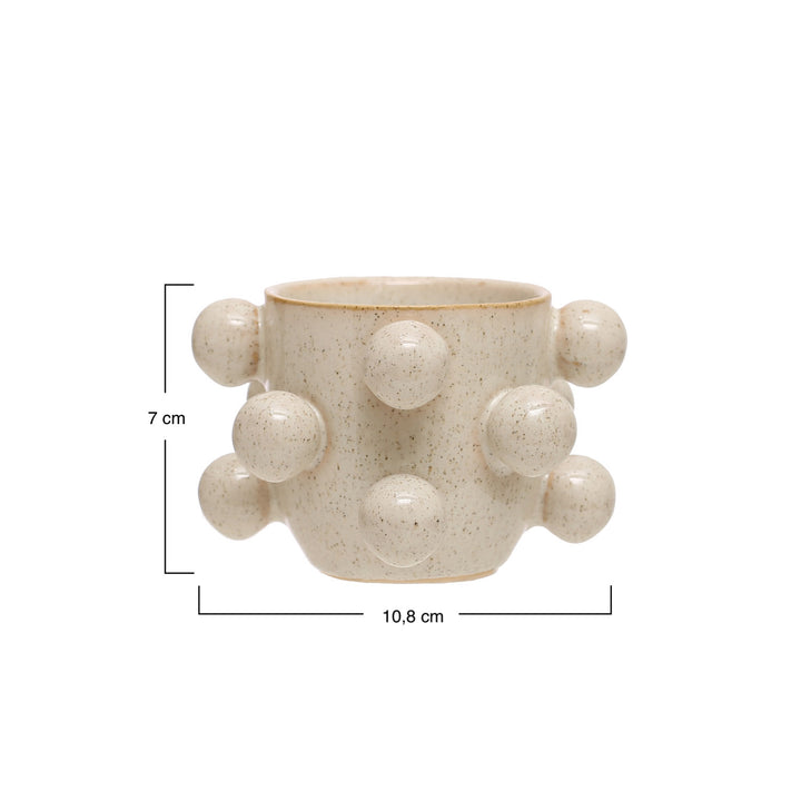 Mini Macetero vaso cerámica Bubbles