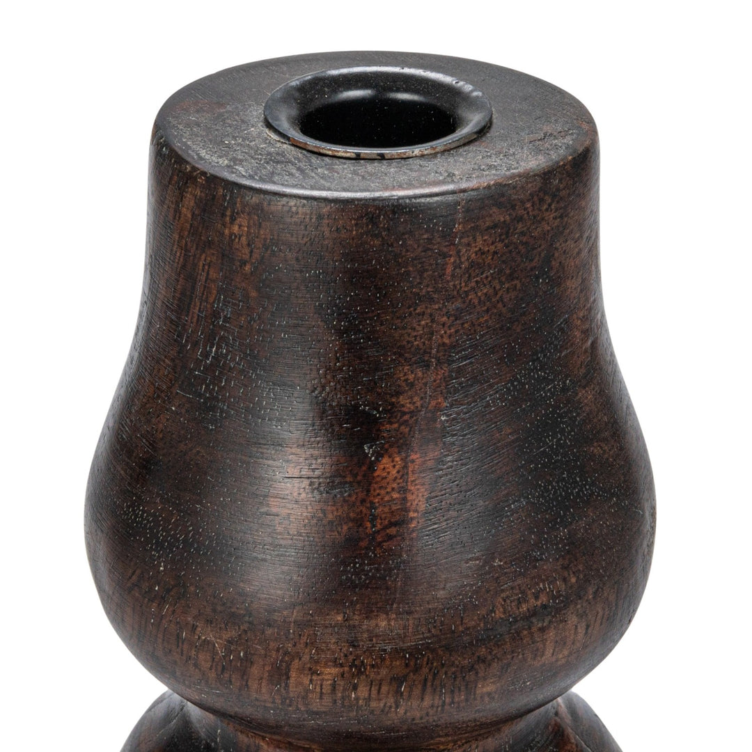 Portavela Madera Espresso