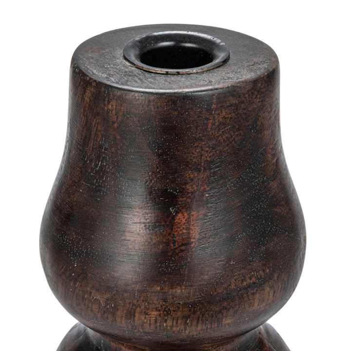 Portavela Madera Espresso