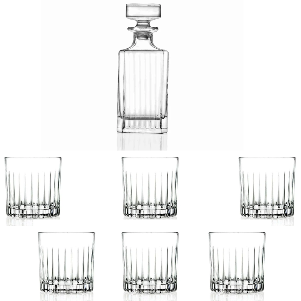 Juego de 7 piezas whisky Timeless - RCR