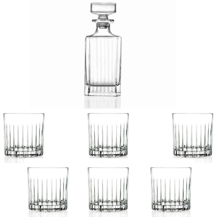 Juego de 7 piezas whisky Timeless - RCR