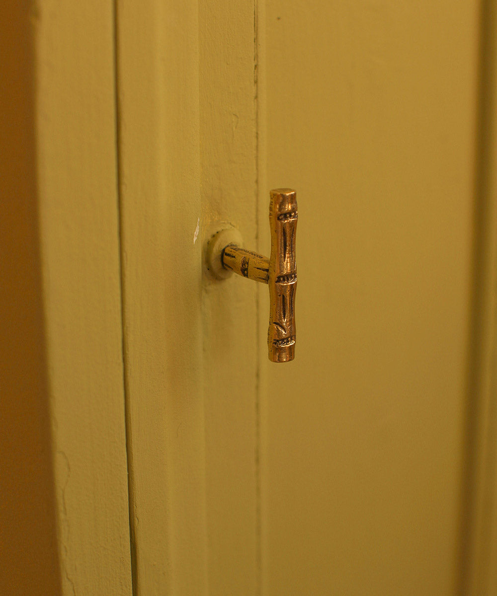 Tirador Bronce Bambú