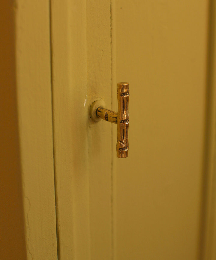 Tirador Bronce Bambú