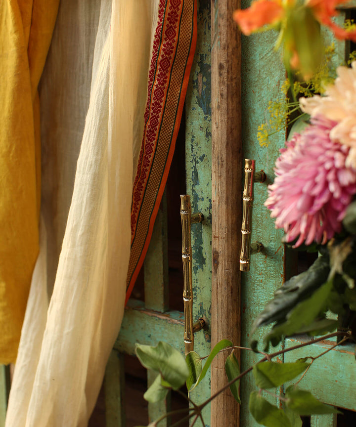 Tirador Doble Bronce Bambú