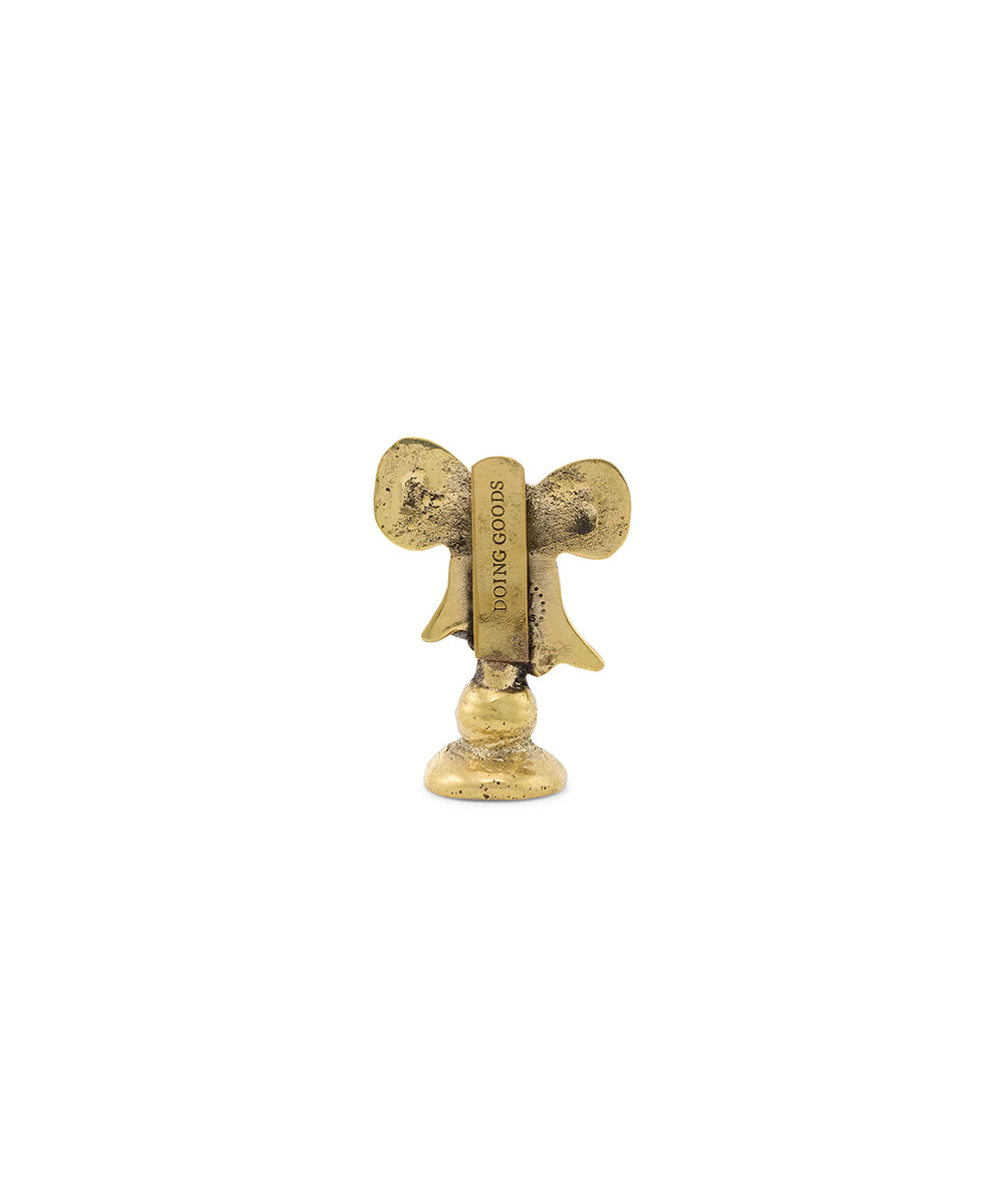 Tarjetero Bronce Bowie Bow