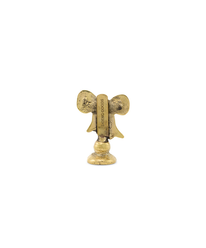Tarjetero Bronce Bowie Bow
